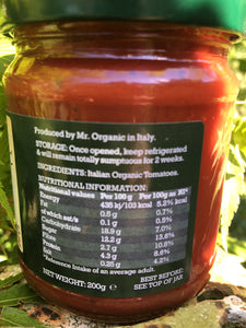 Mr Organic Italian Organic Tomato Puree 200g