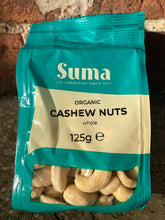 Load image into Gallery viewer, Suma Organic Cashew Nuts 125g