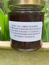 Load image into Gallery viewer, Helen&#39;s Strawberry Extra Jam with Gooseberries 220g