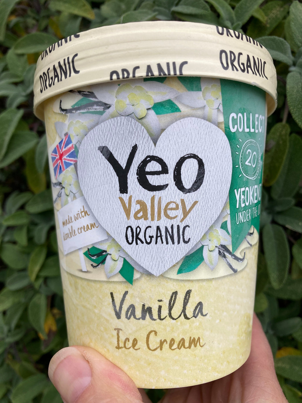 Yeo Valley Organic Vanilla Ice Cream 500g