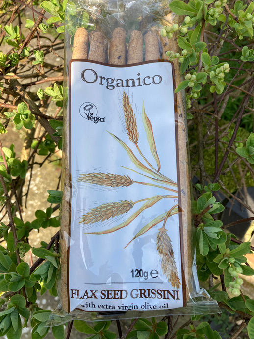 Organico Flax Seed Grissini 120g