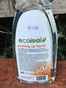 Ecoleaf Washing Up Liquid 1L bottle or refill